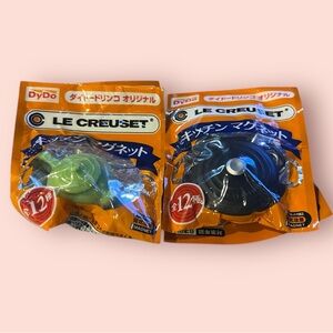 Le Creuset Kitchen / Refrigerator Magnets Set Of 2